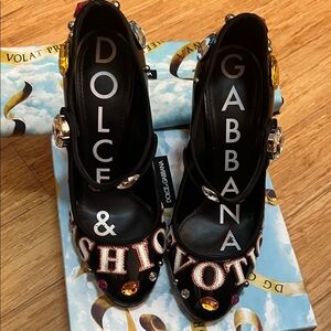 Dolce & Gabbana Nero Black Shoes